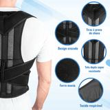 Colete Corretor de Postura ajustável - PowerVest - shoppingdasmarcasoficial