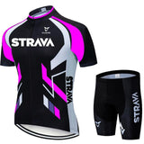 Conjunto de Ciclismo Linha Profissional - CicleSet Strava - shoppingdasmarcasoficial