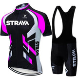 Conjunto de Ciclismo Linha Profissional - CicleSet Strava - shoppingdasmarcasoficial