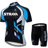 Conjunto de Ciclismo Linha Profissional - CicleSet Strava - shoppingdasmarcasoficial