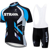 Conjunto de Ciclismo Linha Profissional - CicleSet Strava - shoppingdasmarcasoficial