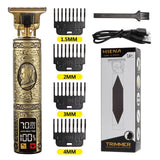 Maquina de corte profissional, recarregavel com indicador em LED - Vikking Dragon - shoppingdasmarcasoficial